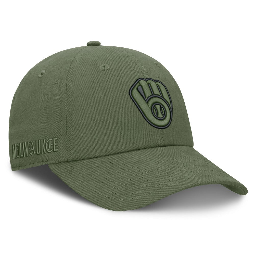Milwaukee Brewers Fanatics Pine Rider Adjustable Hat Online