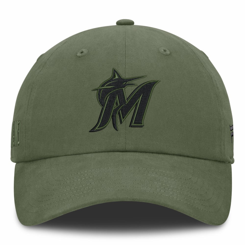 Miami Marlins Fanatics Pine Rider Adjustable Hat Clearance