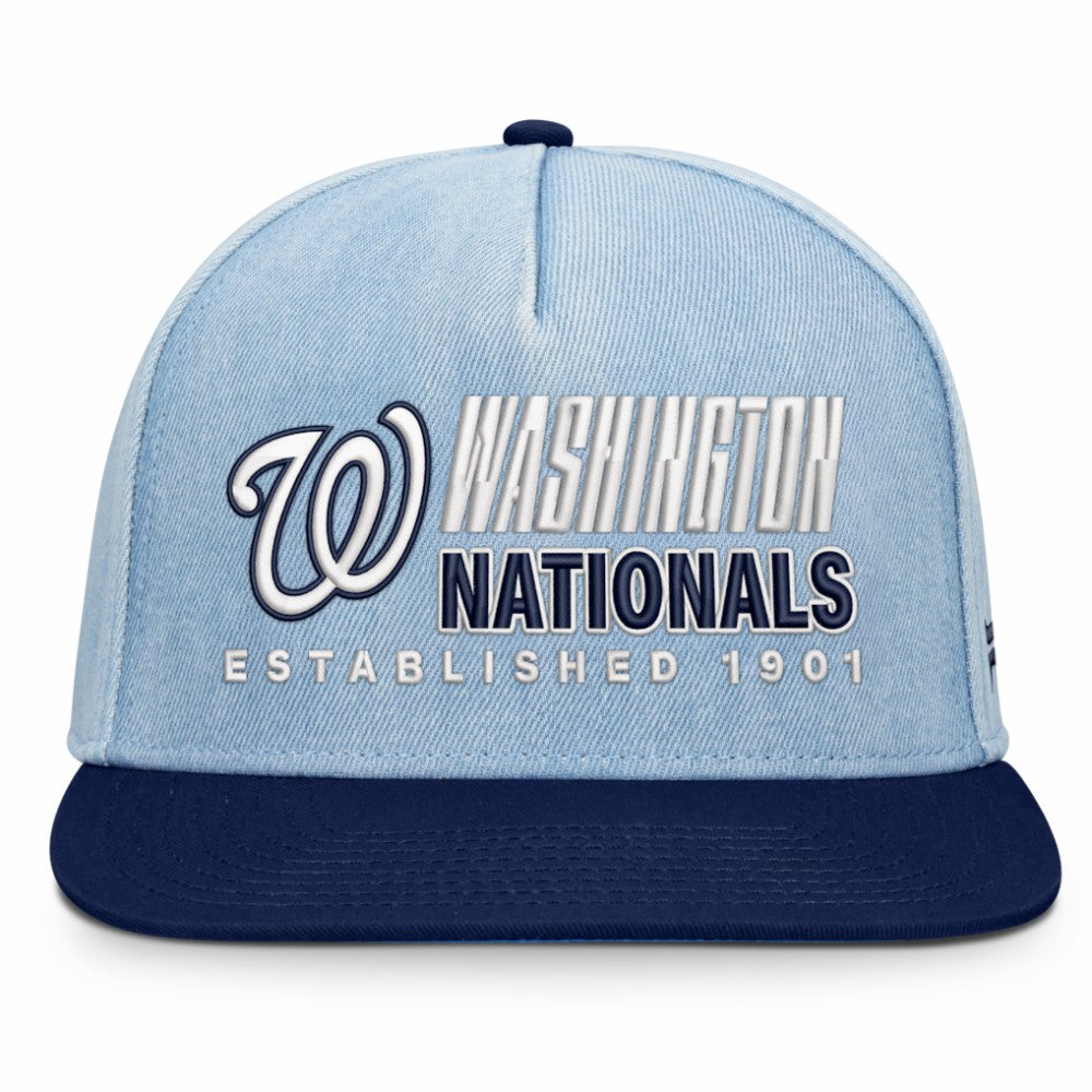 Washington Nationals Fanatics Twinbill Snapback Hat discount