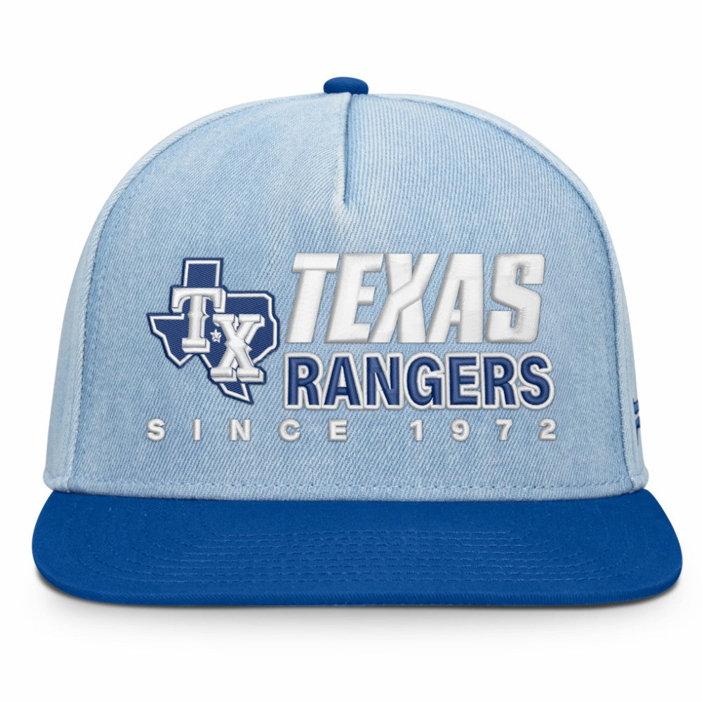 Texas Rangers Fanatics Twinbill Snapback Hat Near Me