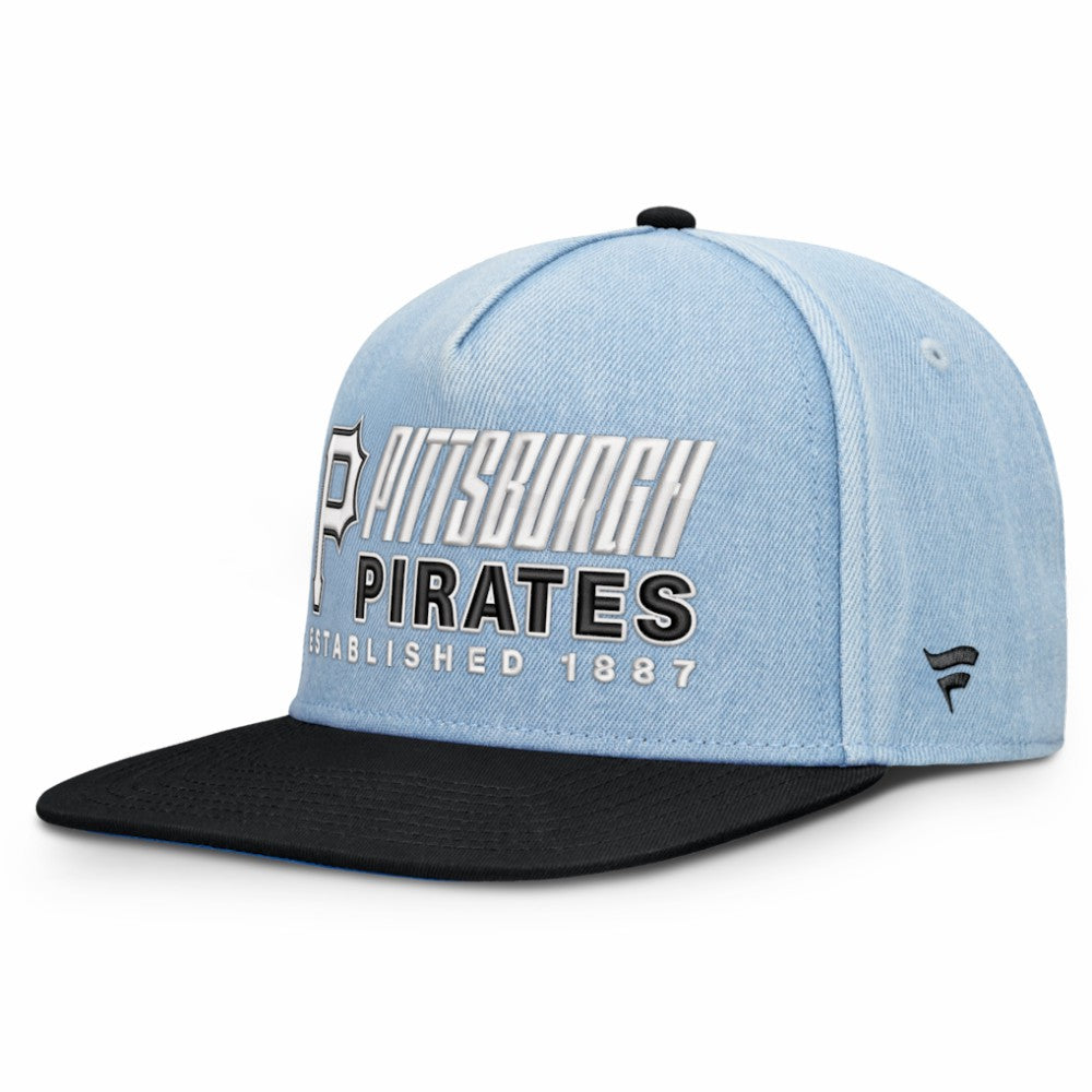 Pittsburgh Pirates Fanatics Twinbill Snapback Hat for sale