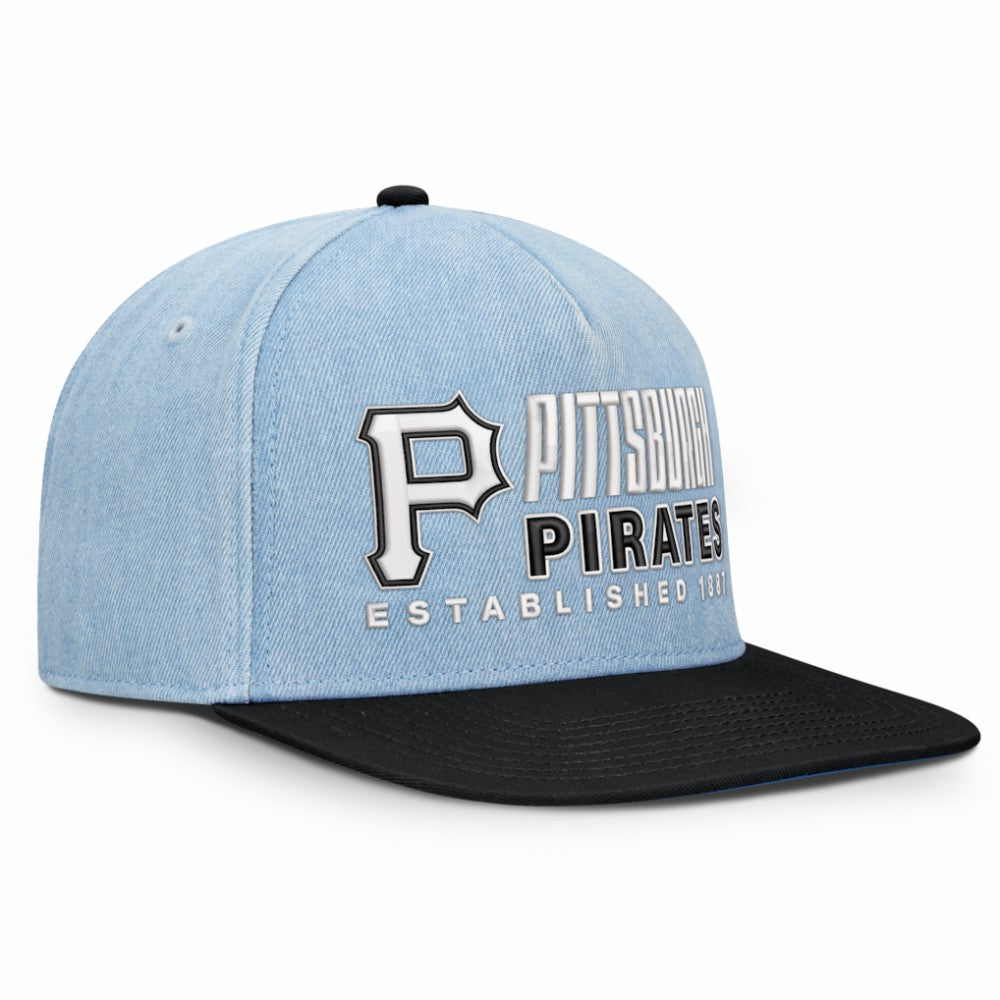 Pittsburgh Pirates Fanatics Twinbill Snapback Hat for sale
