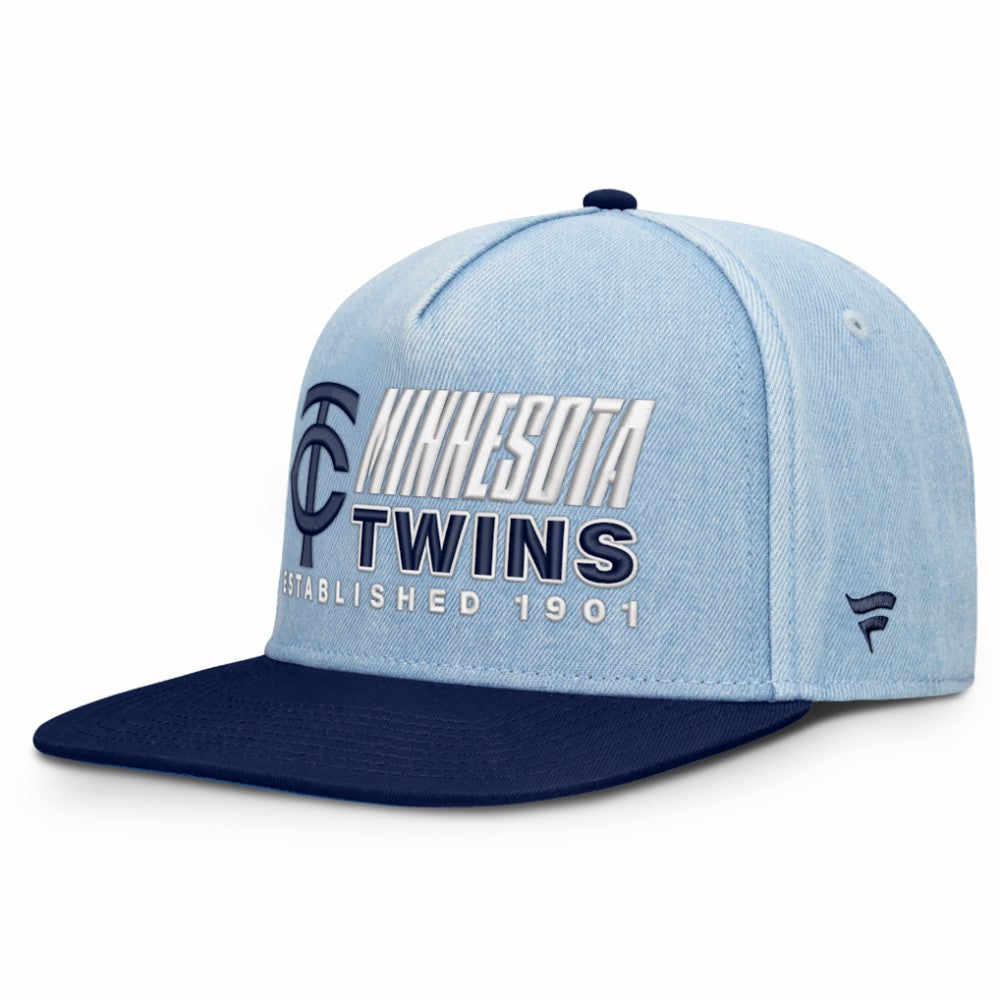 Minnesota Twins Fanatics Twinbill Snapback Hat Sale