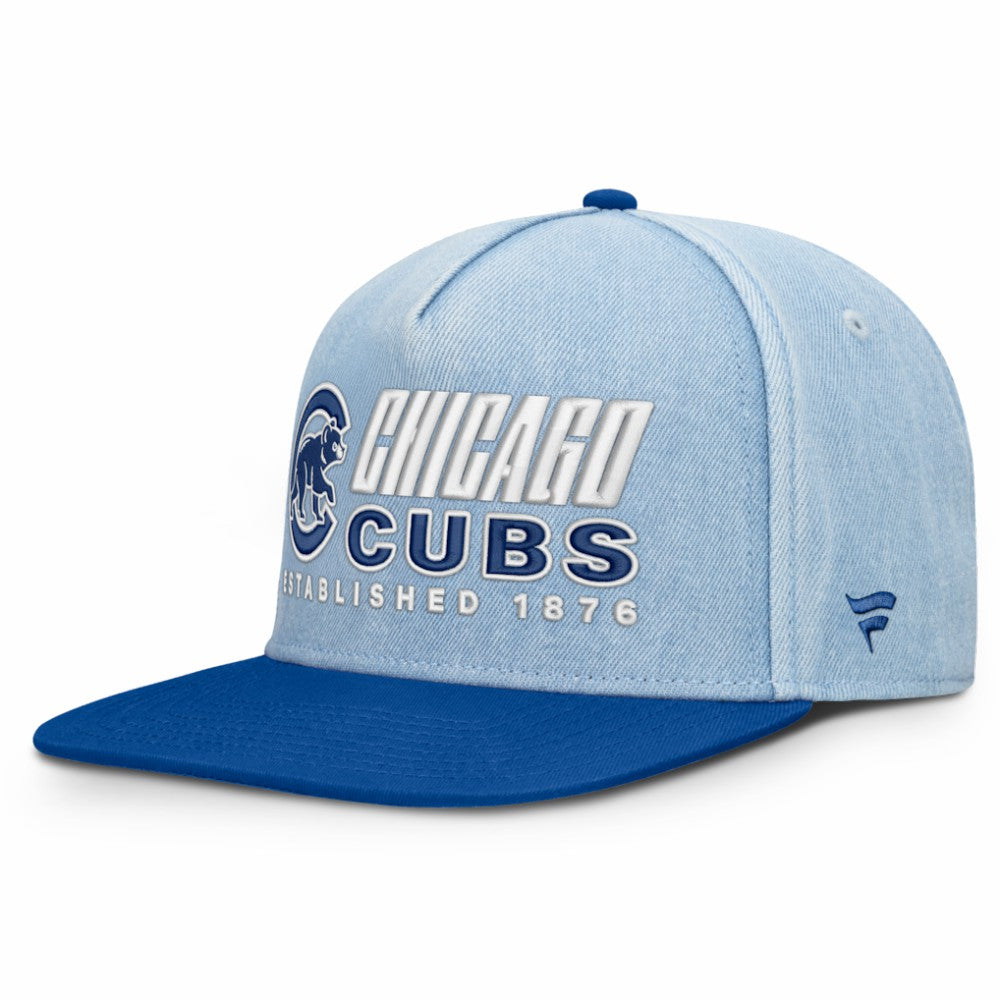 Chicago Cubs Fanatics Twinbill Snapback Hat On Sale
