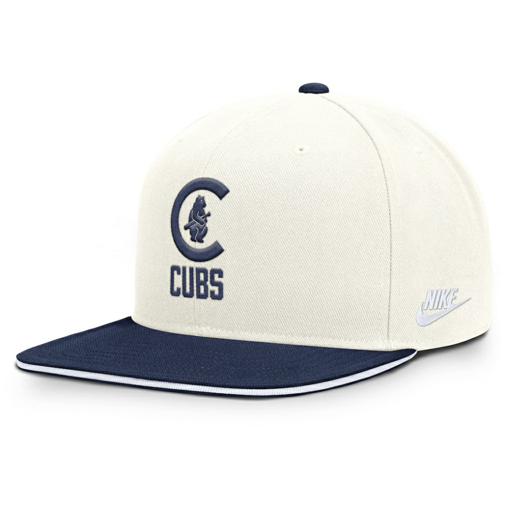 Chicago Cubs Nike Cooperstown Pro Dri-FIT Snapback Hat Lifestyle