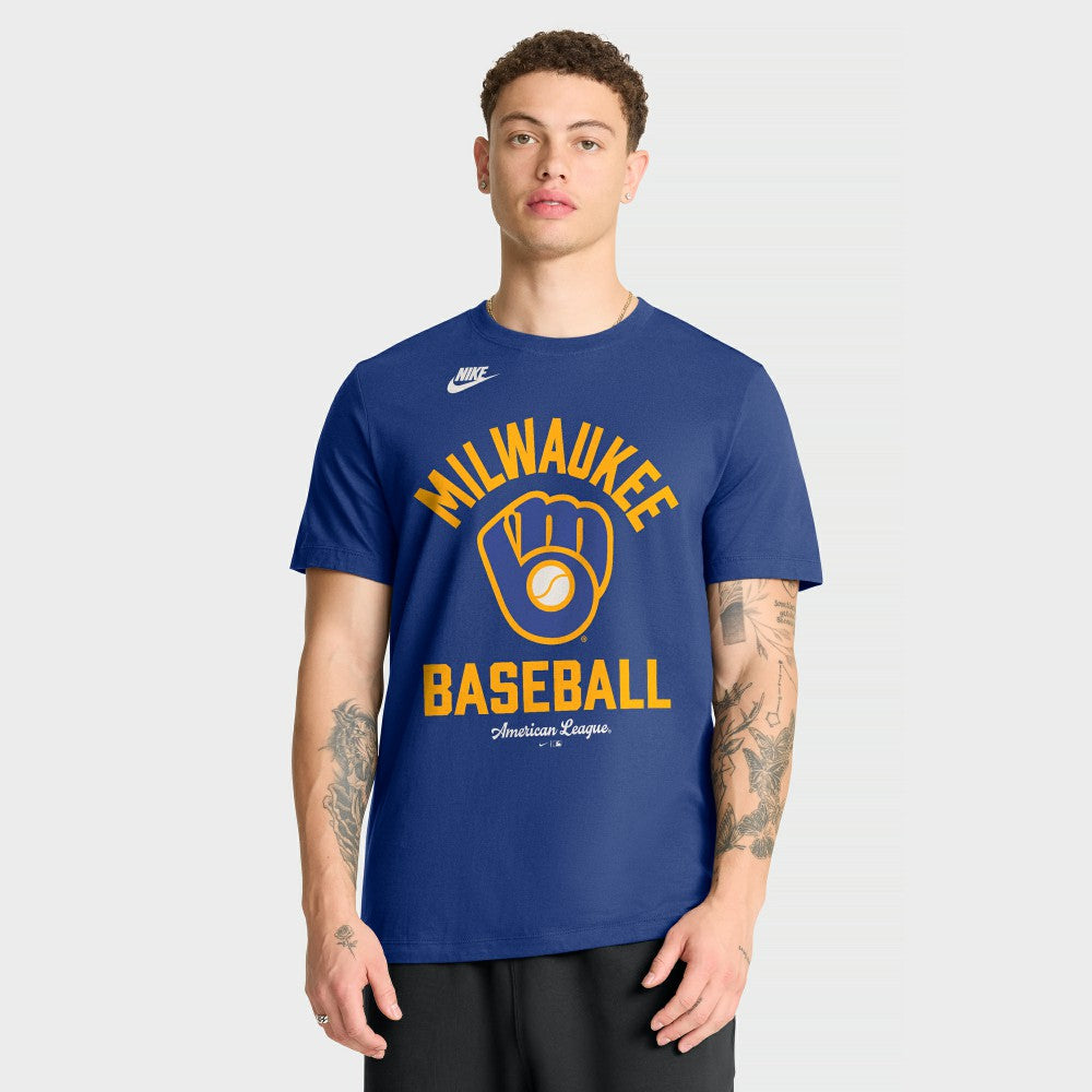 Milwaukee Brewers Nike Cooperstown Collection T-Shirt Lifestyle