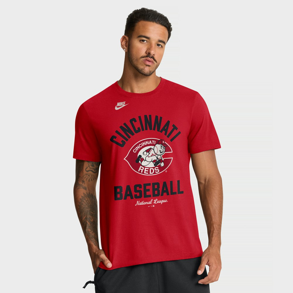 Cincinnati Reds Nike Cooperstown Collection T-Shirt On Sale