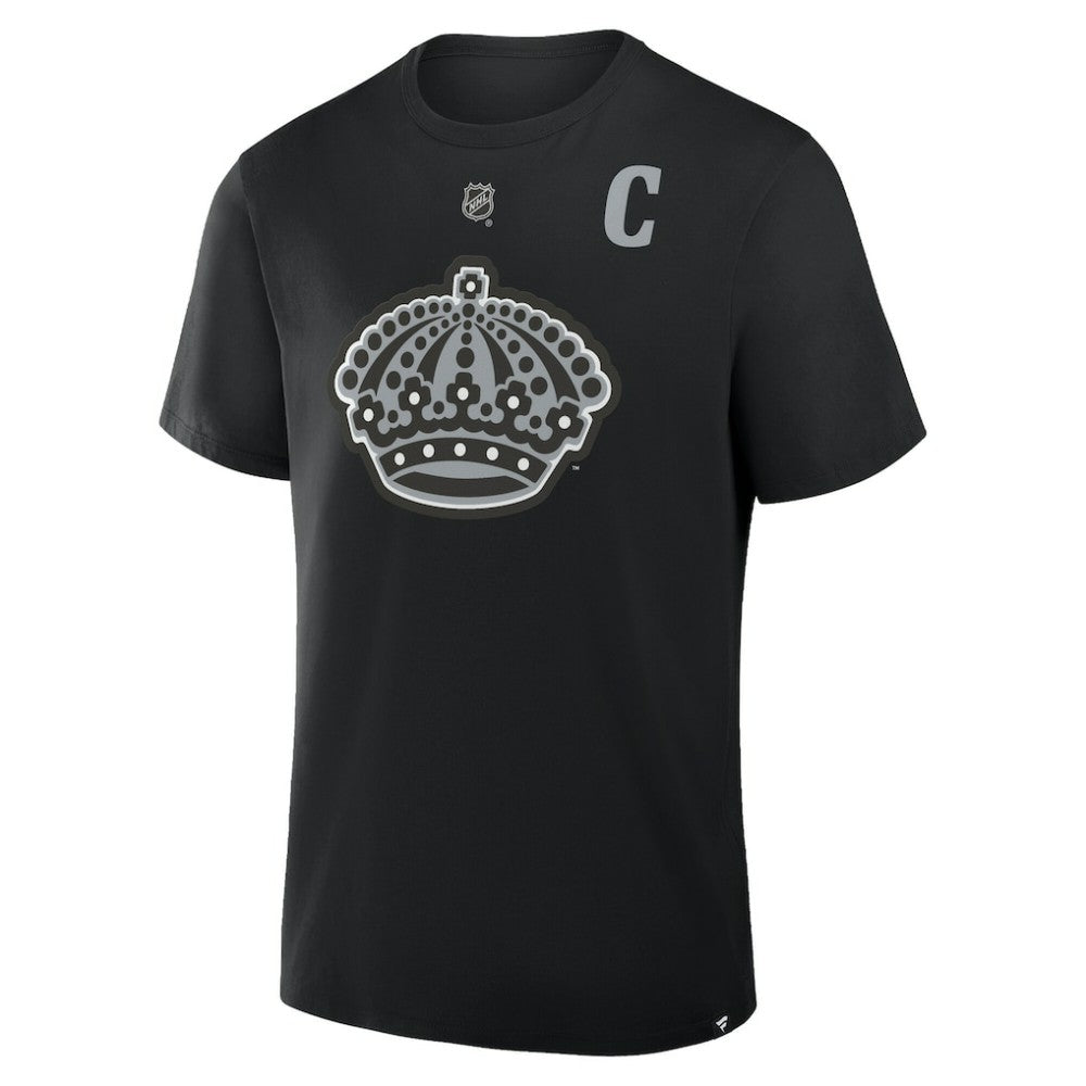 Anze Kopitar Los Angeles Kings - Fanatics Authentic Stack Name & Number T-Shirt Black