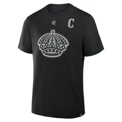 Anze Kopitar Los Angeles Kings - Fanatics Authentic Stack Name & Number T-Shirt Black