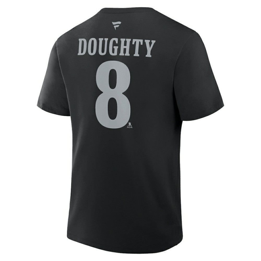 Drew Doughty Los Angeles Kings - Fanatics Authentic Stack Name & Number T-Shirt Black