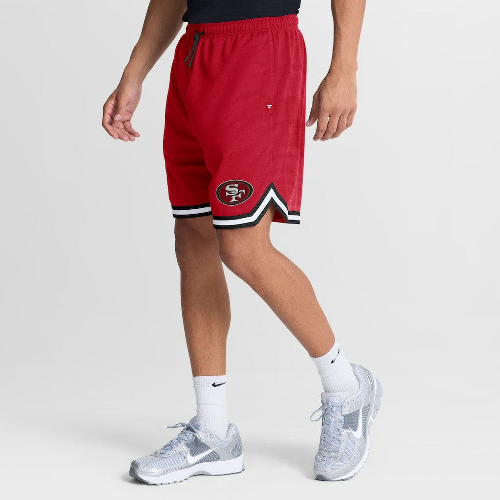 San Francisco 49ers Fearless Drive Shorts Scarlet - Fanatics