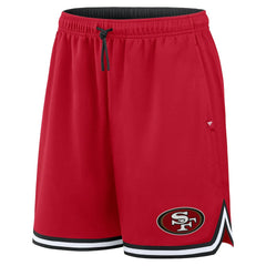 San Francisco 49ers Fearless Drive Shorts Scarlet - Fanatics