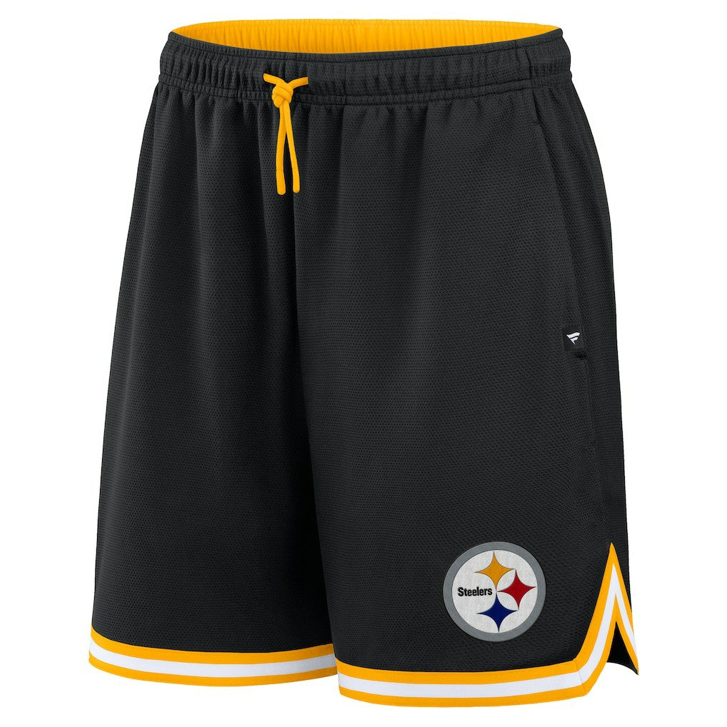 Pittsburgh Steelers Fearless Drive Shorts Black - Fanatics