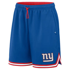 New York Giants Fearless Drive Shorts Royal - Fanatics