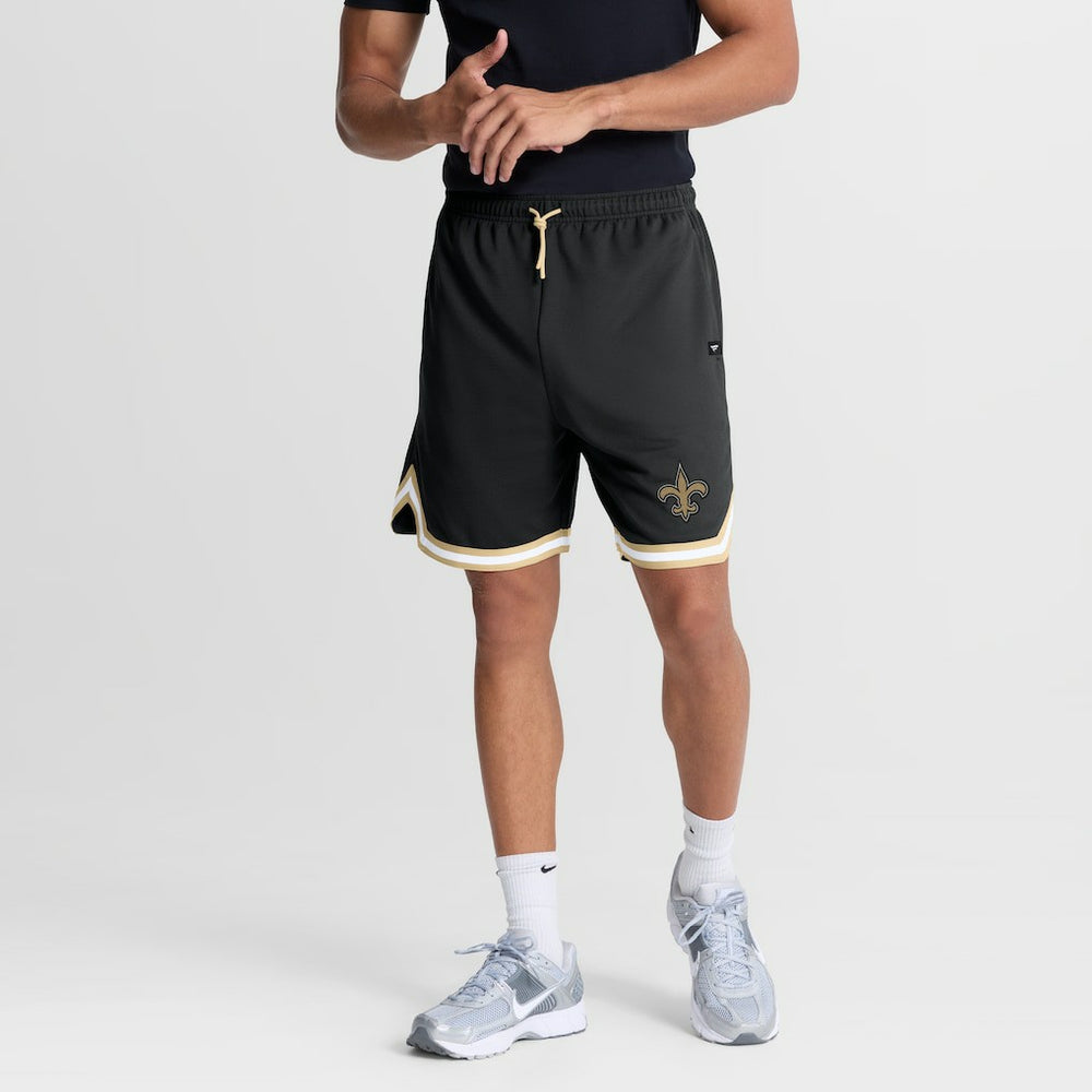 New Orleans Saints Fearless Drive Shorts Black - Fanatics