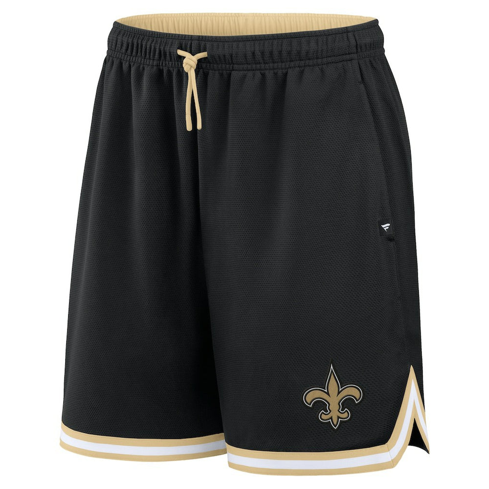 New Orleans Saints Fearless Drive Shorts Black - Fanatics
