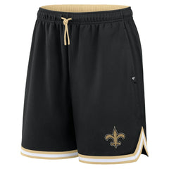 New Orleans Saints Fearless Drive Shorts Black - Fanatics