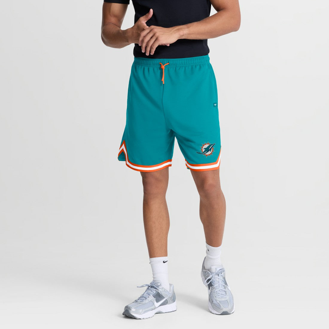 Miami Dolphins Fearless Drive Shorts Aqua - Fanatics