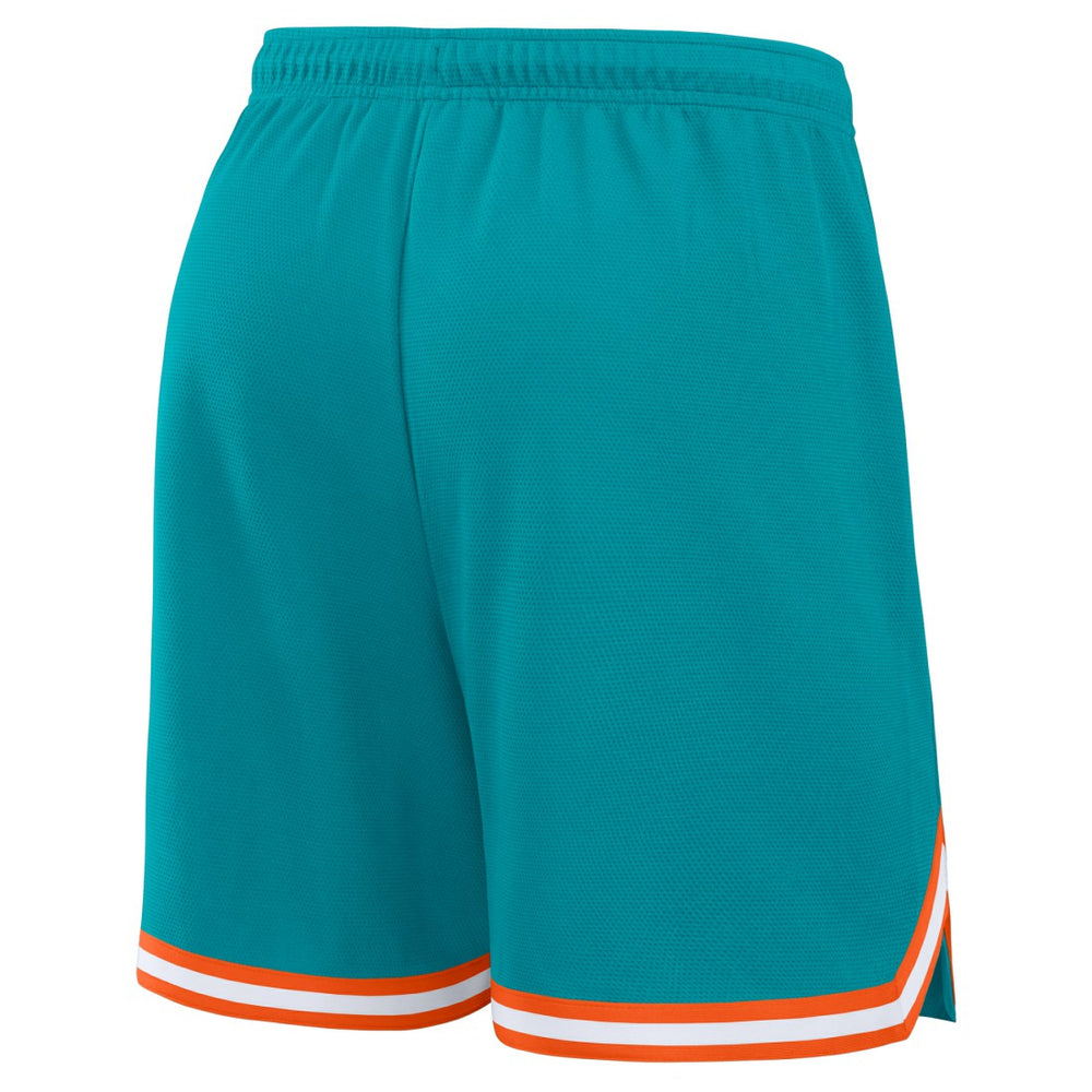 Miami Dolphins Fearless Drive Shorts Aqua - Fanatics