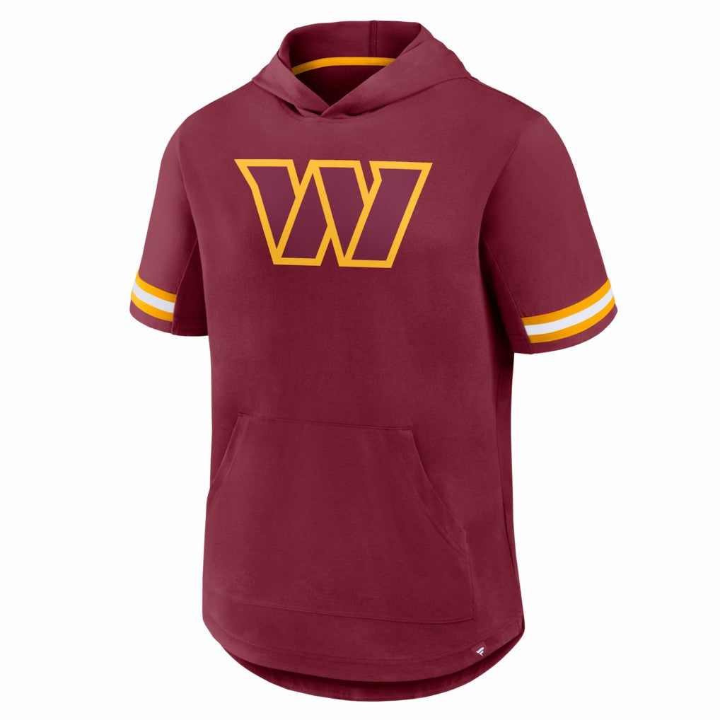 Washington Commanders Optimal Play Short Sleeve Hooded T-Shirt Burgundy - Fanatics
