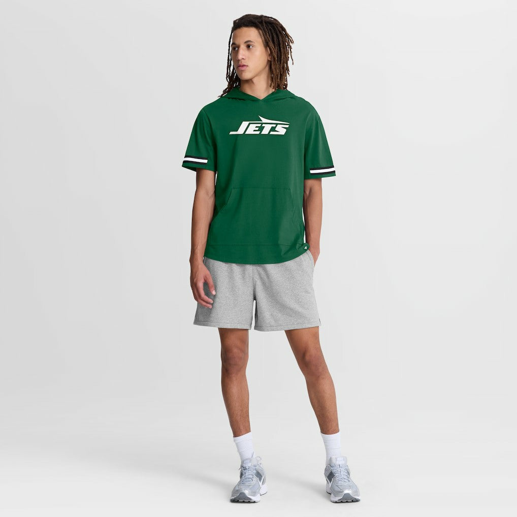 New York Jets Optimal Play Short Sleeve Hooded T-Shirt Green - Fanatics