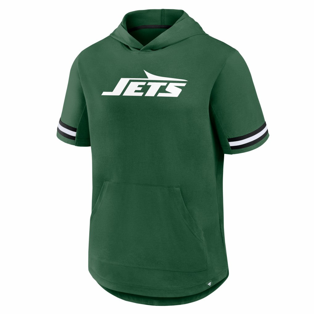 New York Jets Optimal Play Short Sleeve Hooded T-Shirt Green - Fanatics