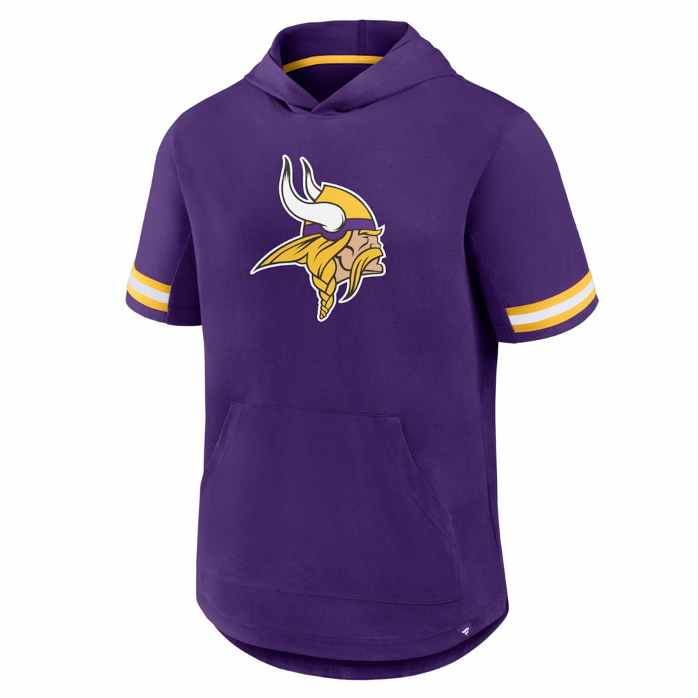 Minnesota Vikings Optimal Play Short Sleeve Hooded T-Shirt Purple - Fanatics