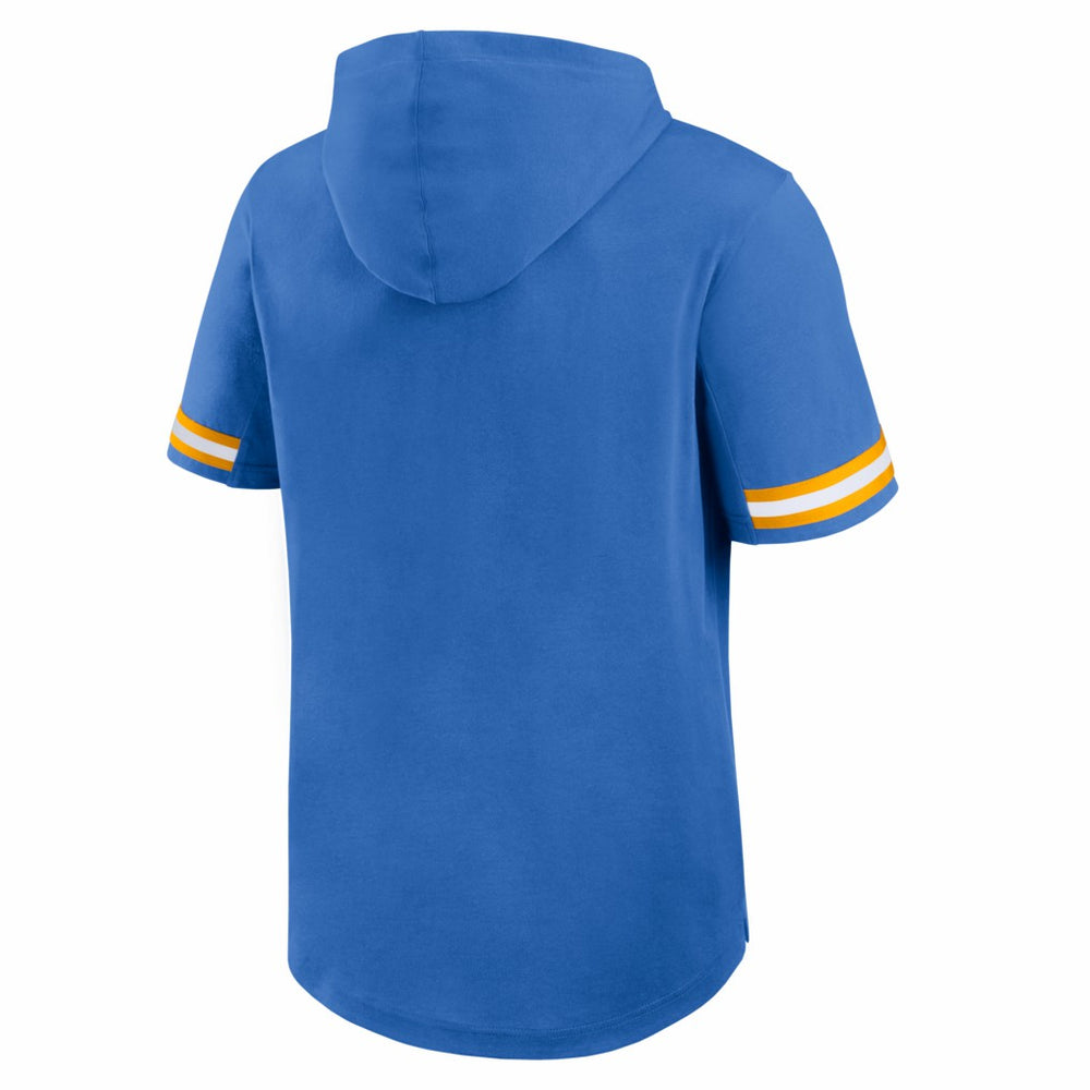 Los Angeles Chargers Optimal Play Short Sleeve Hooded T-Shirt Powder Blue - Fanatics