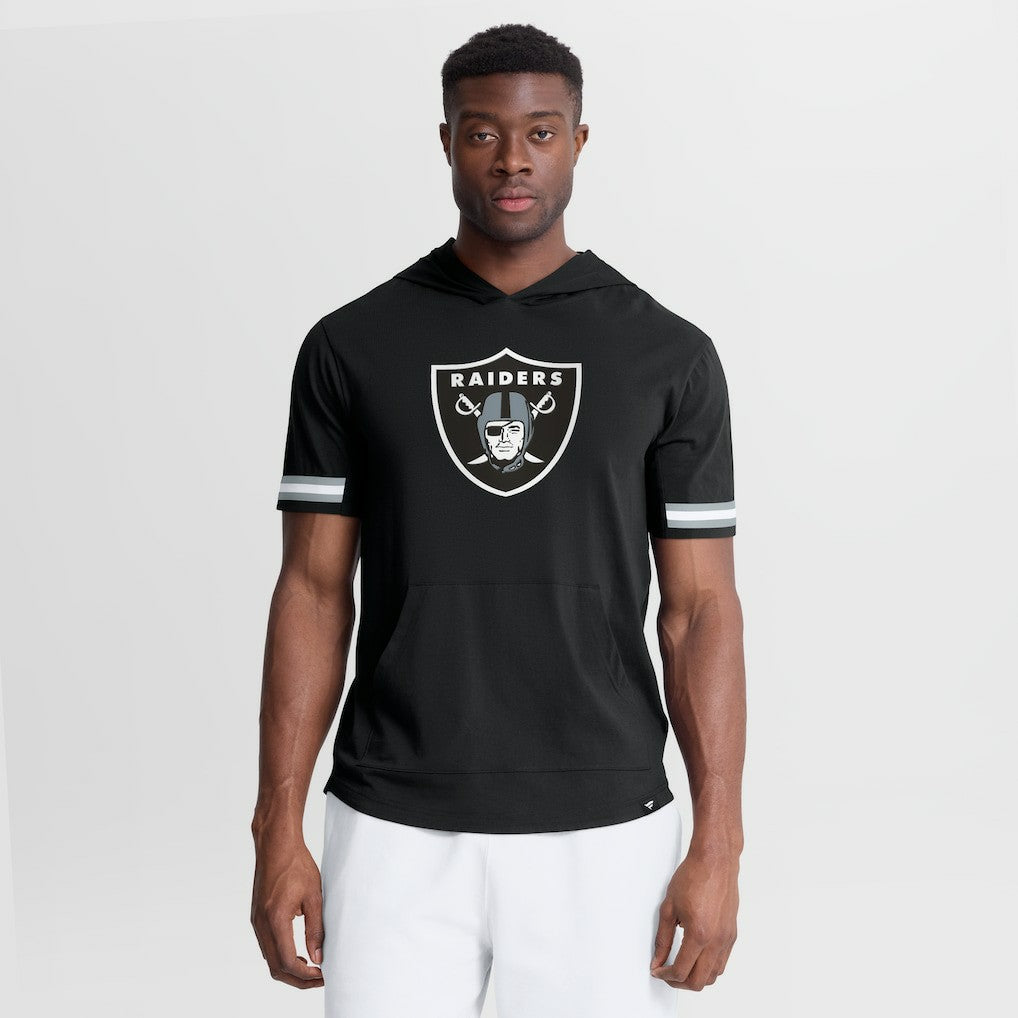 Las Vegas Raiders Optimal Play Short Sleeve Hooded T-Shirt Black - Fanatics