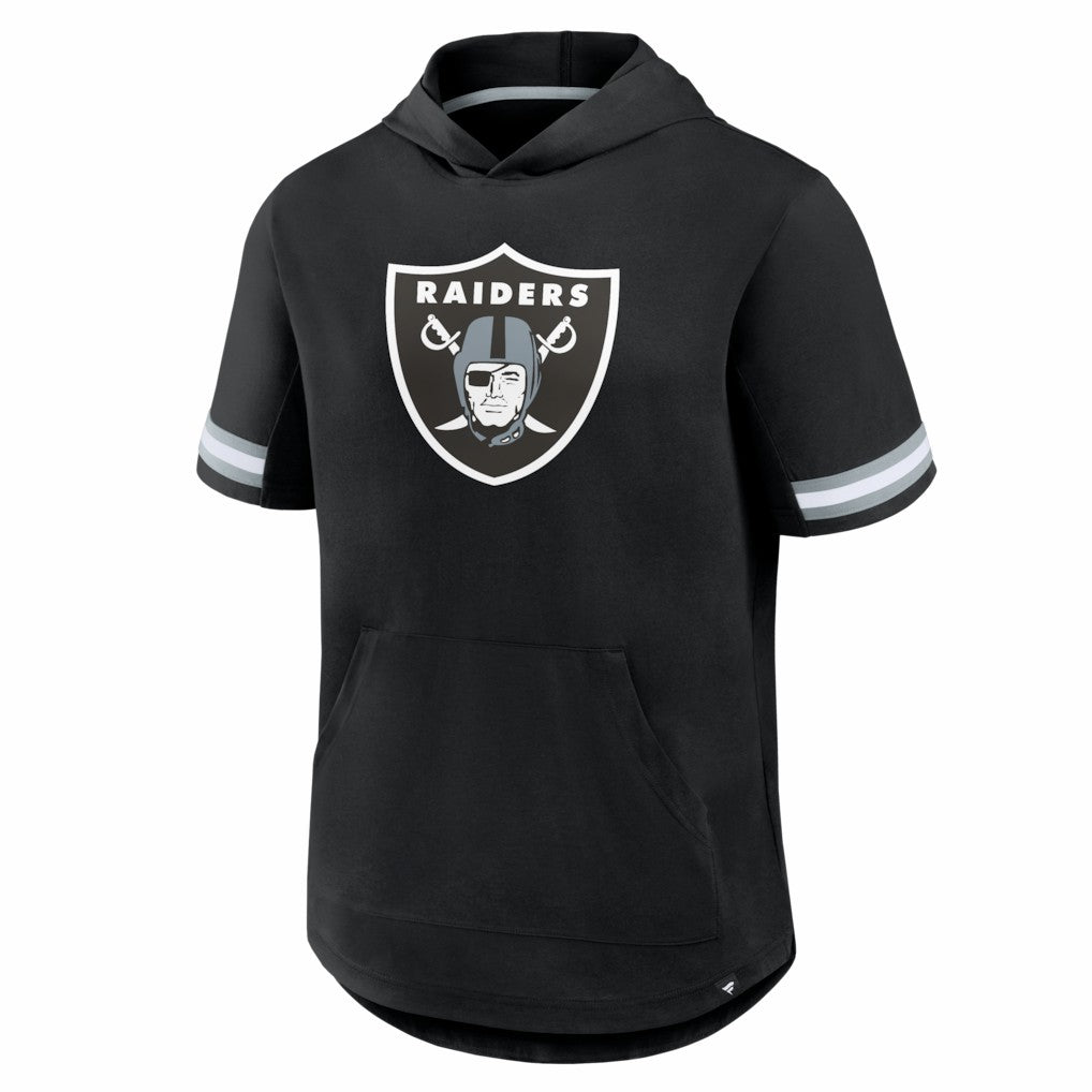 Las Vegas Raiders Optimal Play Short Sleeve Hooded T-Shirt Black - Fanatics
