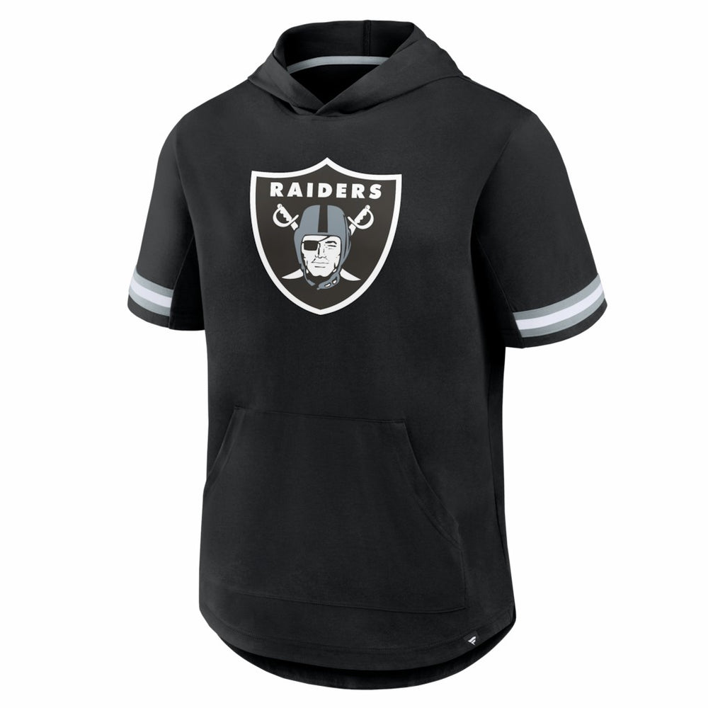 Las Vegas Raiders Optimal Play Short Sleeve Hooded T-Shirt Black - Fanatics