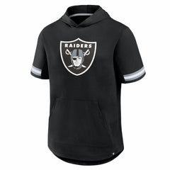 Las Vegas Raiders Optimal Play Short Sleeve Hooded T-Shirt Black - Fanatics