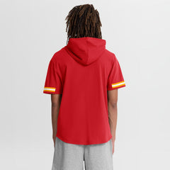 Kansas City Chiefs Optimal Play Short Sleeve Hooded T-Shirt Red - Fanatics