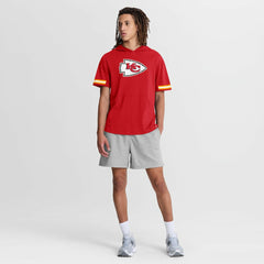 Kansas City Chiefs Optimal Play Short Sleeve Hooded T-Shirt Red - Fanatics