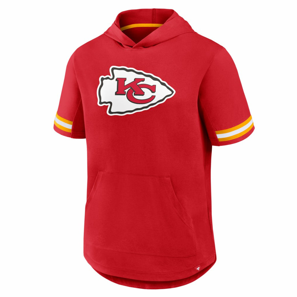 Kansas City Chiefs Optimal Play Short Sleeve Hooded T-Shirt Red - Fanatics