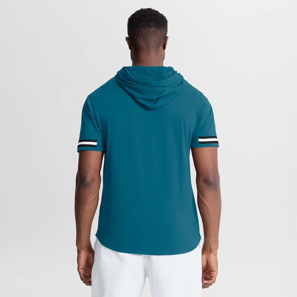 Jacksonville Jaguars Optimal Play Short Sleeve Hooded T-Shirt Teal - Fanatics