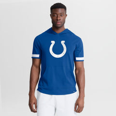Indianapolis Colts Optimal Play Short Sleeve Hooded T-Shirt Royal - Fanatics