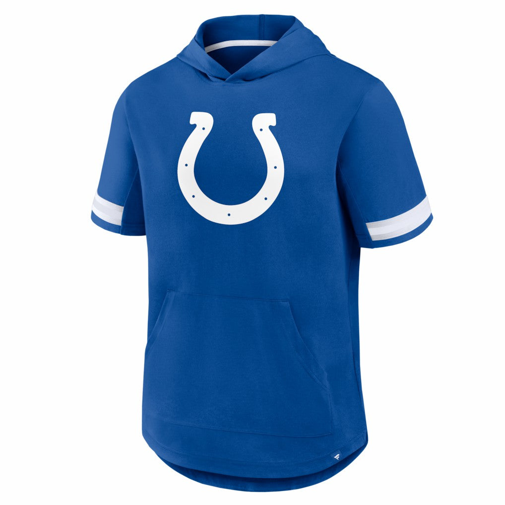 Indianapolis Colts Optimal Play Short Sleeve Hooded T-Shirt Royal - Fanatics