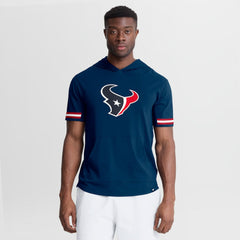 Houston Texans Optimal Play Short Sleeve Hooded T-Shirt Navy - Fanatics