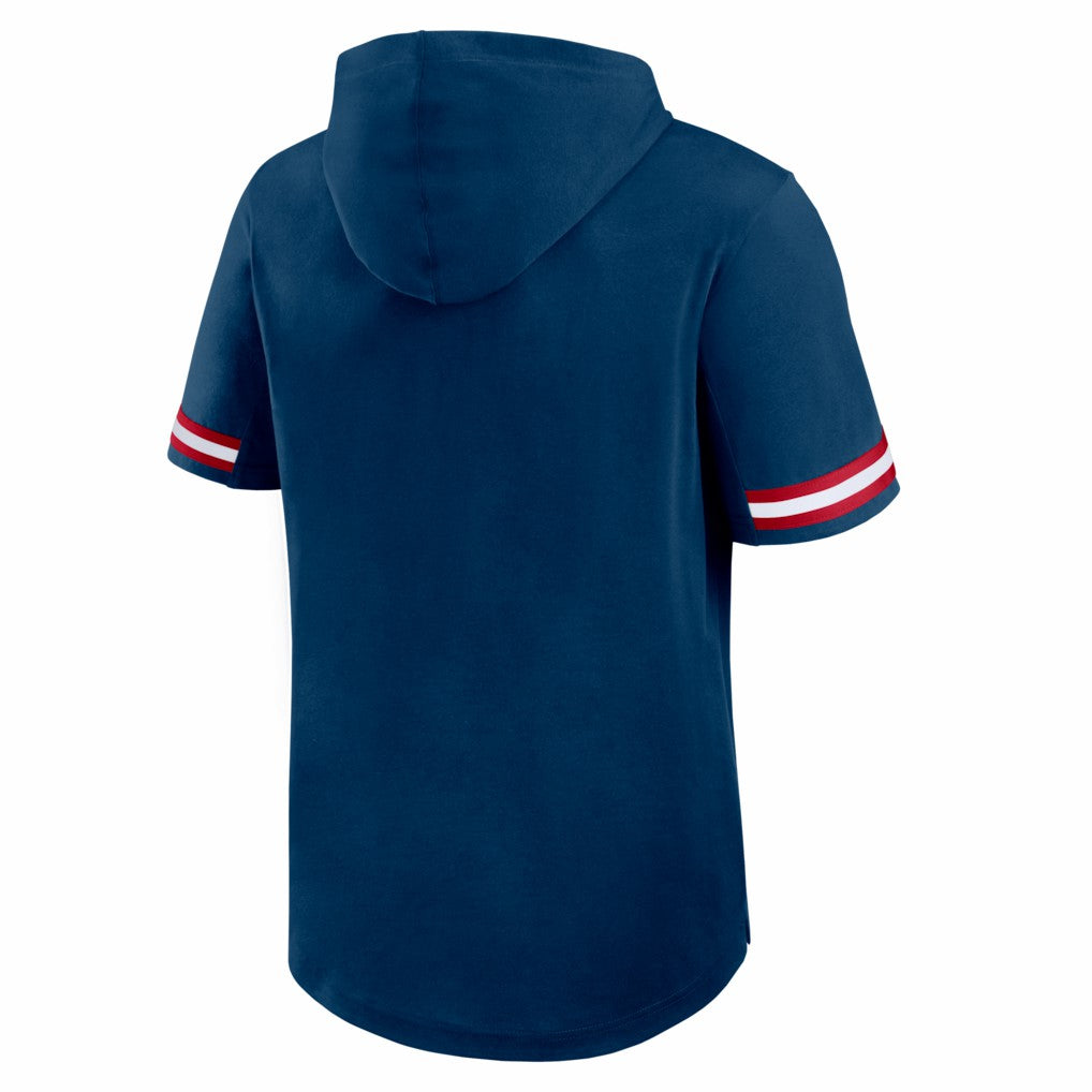 Houston Texans Optimal Play Short Sleeve Hooded T-Shirt Navy - Fanatics