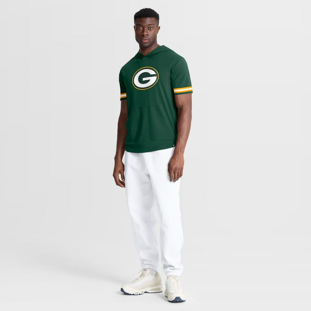 Green Bay Packers Optimal Play Short Sleeve Hooded T-Shirt Green - Fanatics