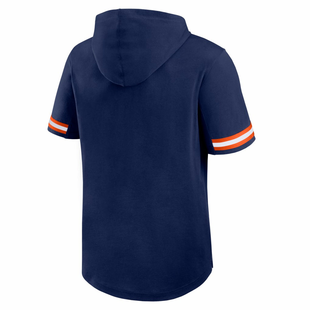 Denver Broncos Optimal Play Short Sleeve Hooded T-Shirt Navy - Fanatics
