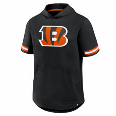 Cincinnati Bengals Optimal Play Short Sleeve Hooded T-Shirt Black - Fanatics
