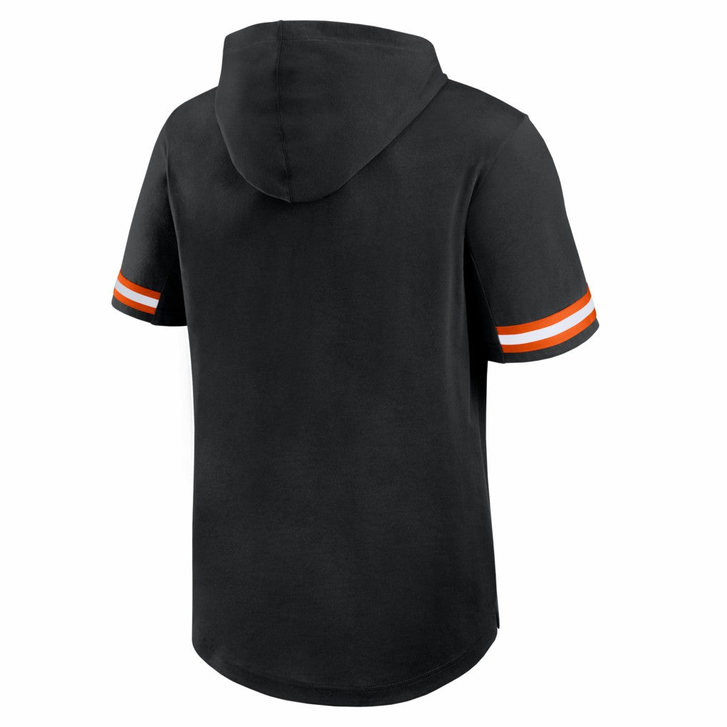 Cincinnati Bengals Optimal Play Short Sleeve Hooded T-Shirt Black - Fanatics