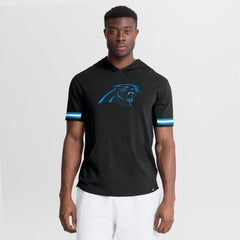 Carolina Panthers Optimal Play Short Sleeve Hooded T-Shirt Black - Fanatics