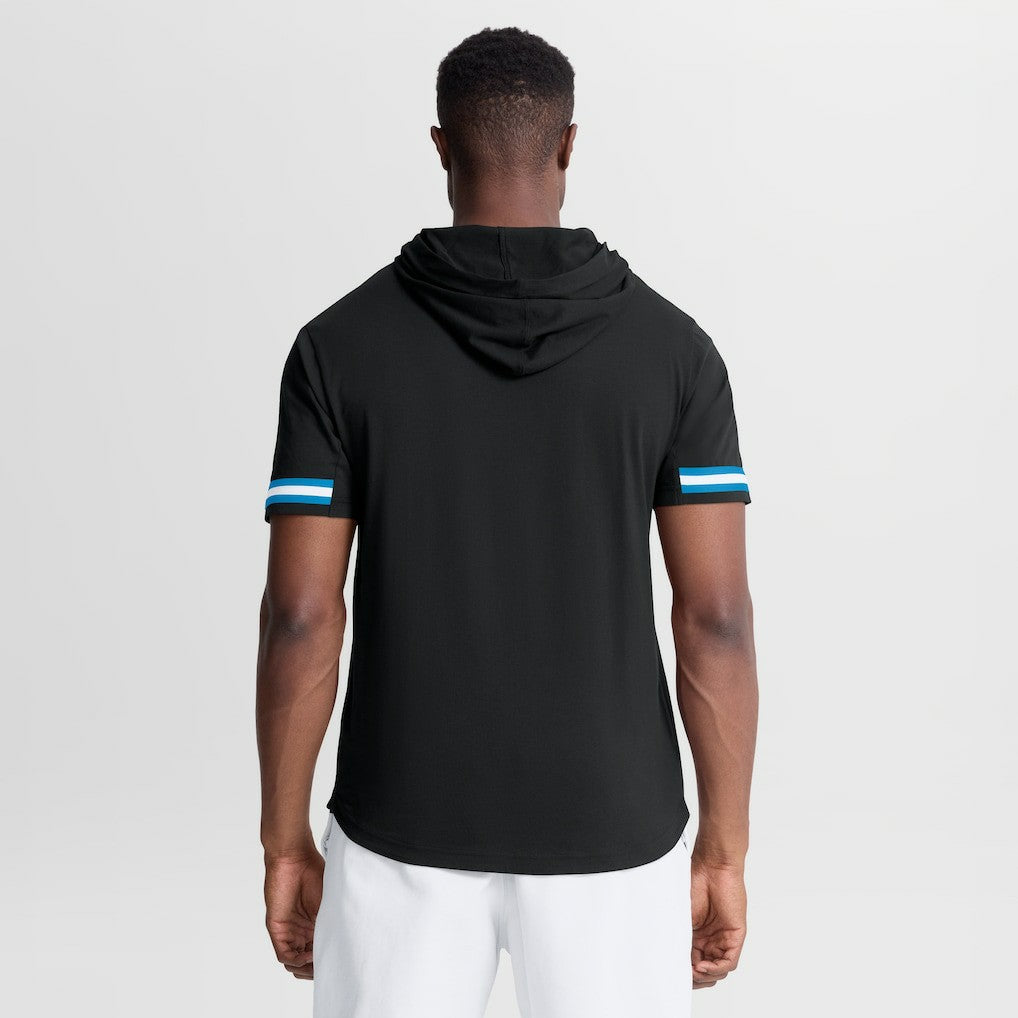 Carolina Panthers Optimal Play Short Sleeve Hooded T-Shirt Black - Fanatics