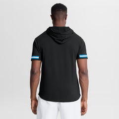 Carolina Panthers Optimal Play Short Sleeve Hooded T-Shirt Black - Fanatics