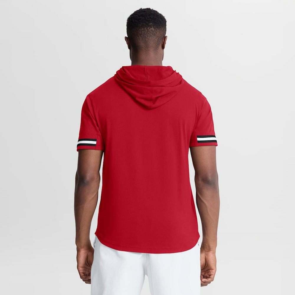 Atlanta Falcons Optimal Play Short Sleeve Hooded T-Shirt Red - Fanatics