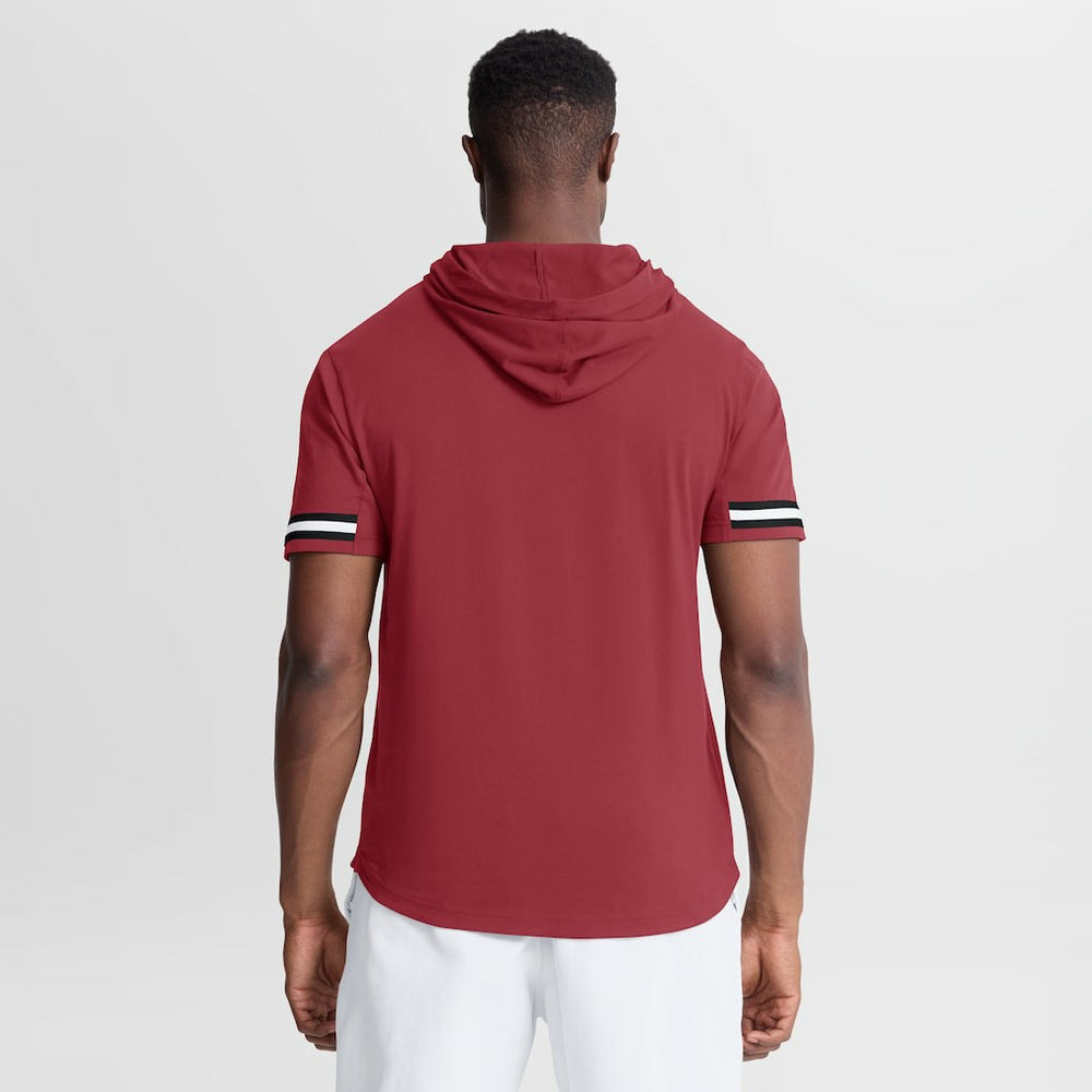 Arizona Cardinals Optimal Play Short Sleeve Hooded T-Shirt Cardinal - Fanatics