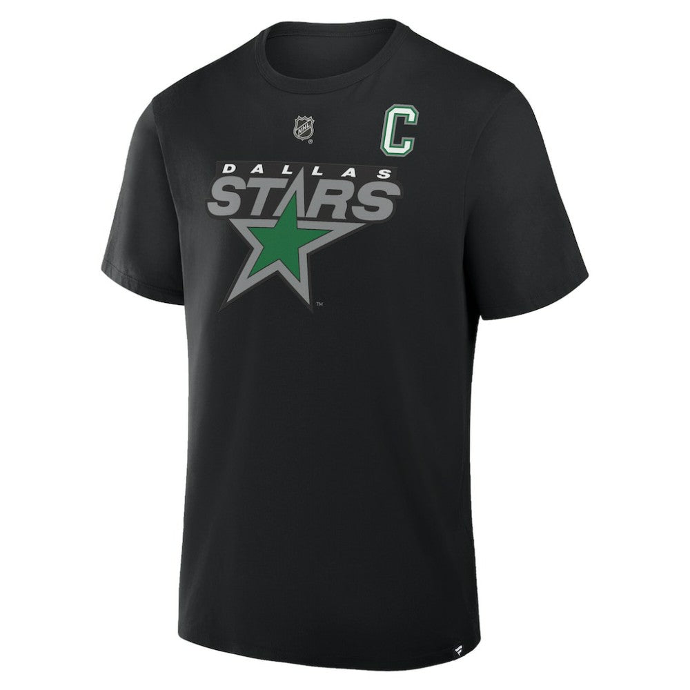 Jamie Benn Dallas Stars - Fanatics Authentic Stack Name & Number T-Shirt Black